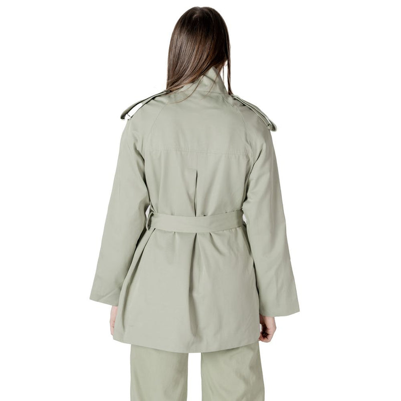 Morgan De Toi Parka Verte en Coton pour Femmes - Élégante et Durable