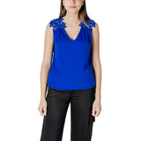 Morgan De Toi Tank Top Bleu - Élégance et Confort pour Femmes