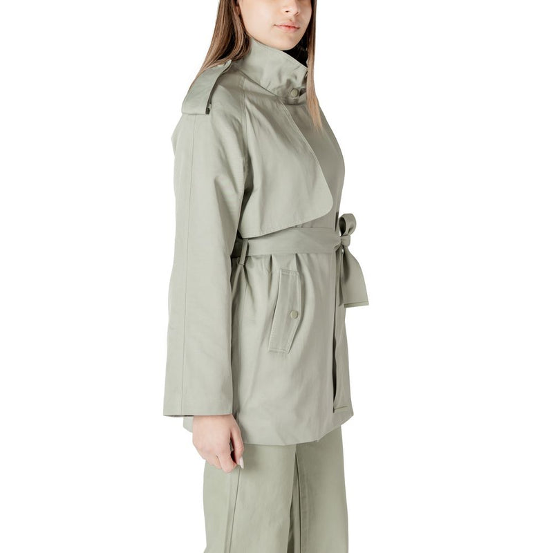 Morgan De Toi Parka Verte en Coton pour Femmes - Élégante et Durable