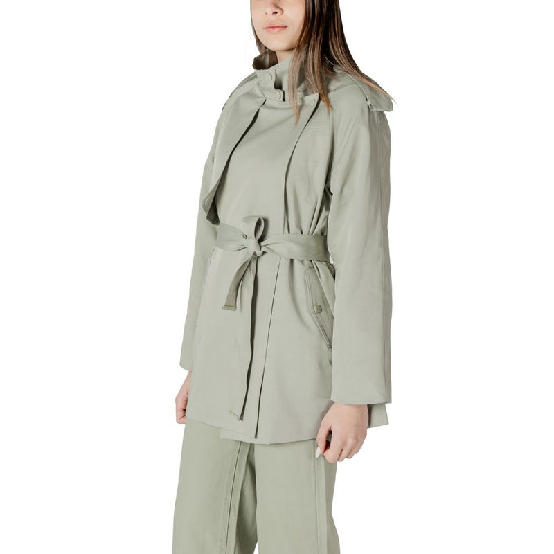 Morgan De Toi Parka Verte en Coton pour Femmes - Élégante et Durable