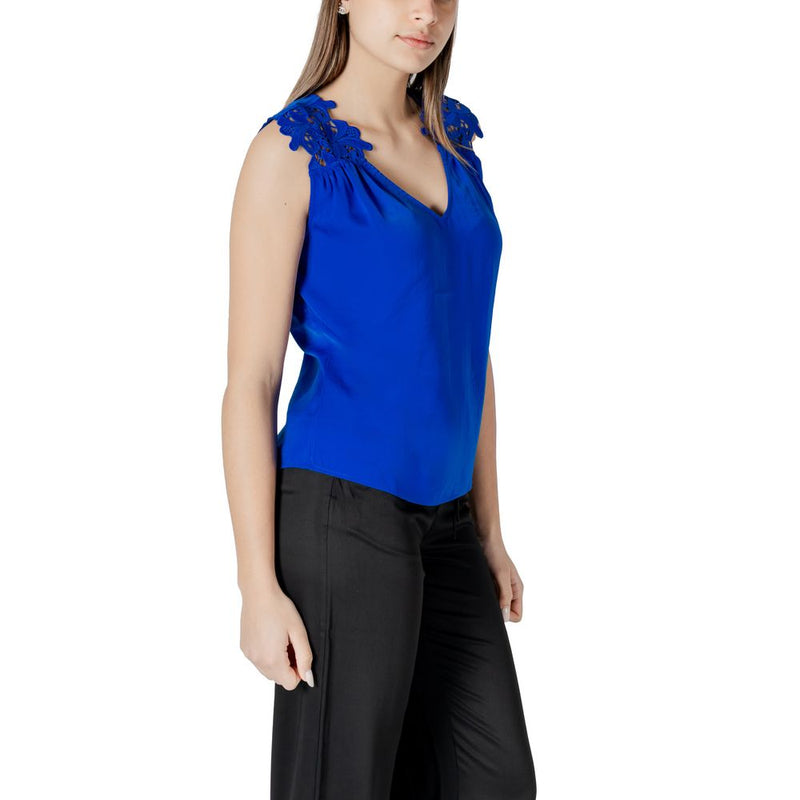 Morgan De Toi Tank Top Bleu - Élégance et Confort pour Femmes