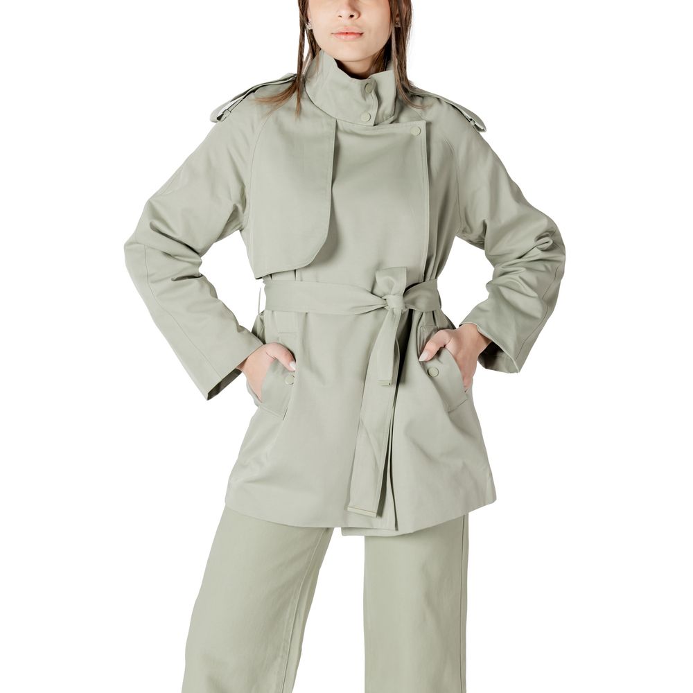Morgan De Toi Parka Verte en Coton pour Femmes - Élégante et Durable