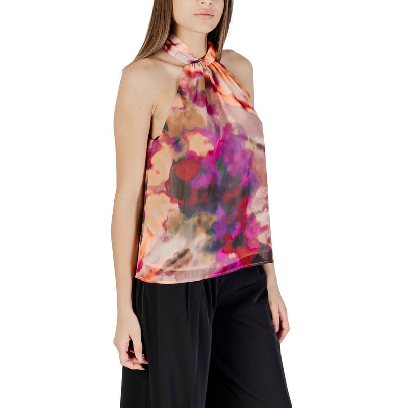 Morgan De Toi Blouse Rose en Polyester Recyclé pour Femmes