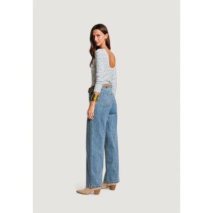 Morgan De Toi White Viscose Long Sleeve