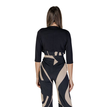 Pull en polyester noir Rinascimento