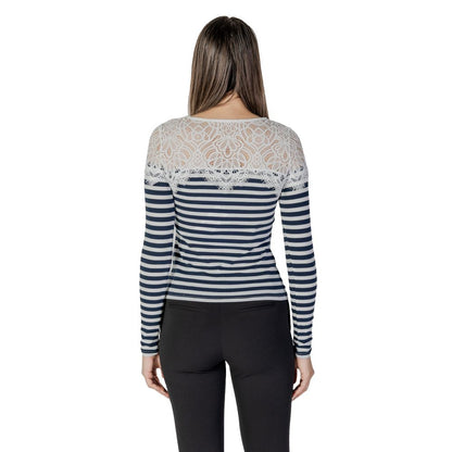 Morgan De Toi White Recycled Polyester Long Sleeve