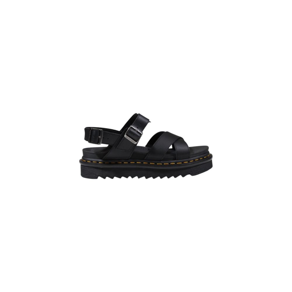 Dr. Martens Voss II Athena Sandal en Cuir Noir pour Femmes
