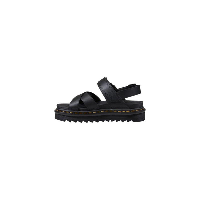Dr. Martens Voss II Athena Sandal en Cuir Noir pour Femmes