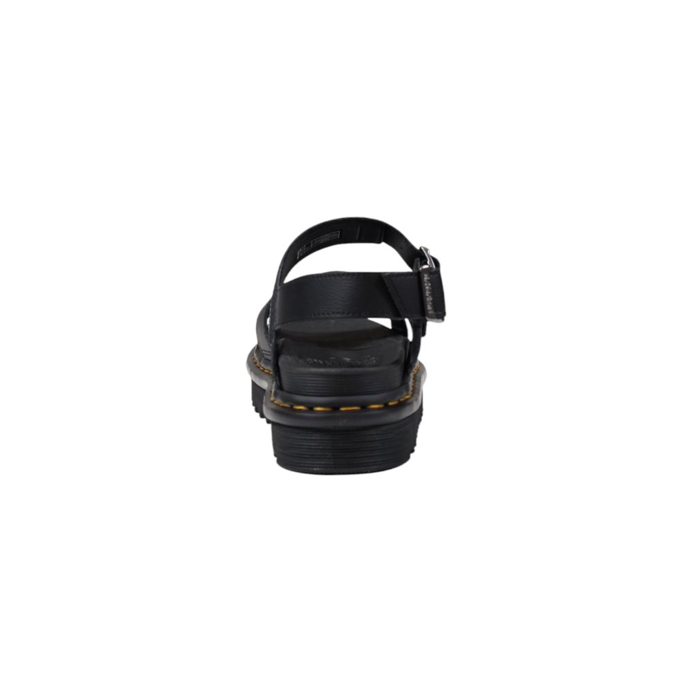 Dr. Martens Voss II Athena Sandal en Cuir Noir pour Femmes