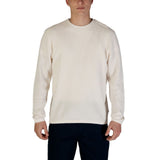 Jack Jones JJEGEORGE KNIT CREW NECK NOOS - Pull en Coton Blanc