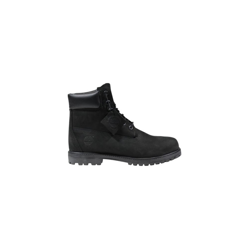Timberland Black Leather Premium 6 Inch Lace Waterproof Boots