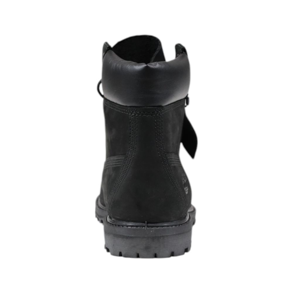 Timberland Black Leather Premium 6 Inch Lace Waterproof Boots