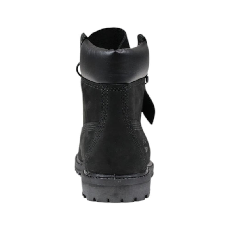 Timberland Black Leather Premium 6 Inch Lace Waterproof Boots