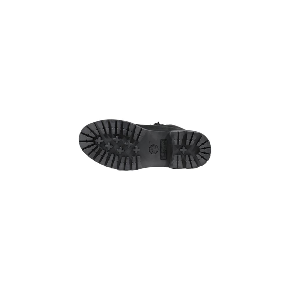 Timberland Black Leather Premium 6 Inch Lace Waterproof Boots