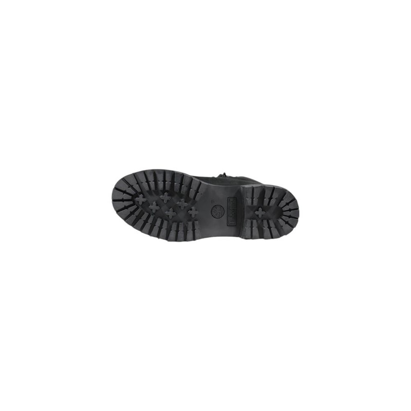 Timberland Black Leather Premium 6 Inch Lace Waterproof Boots