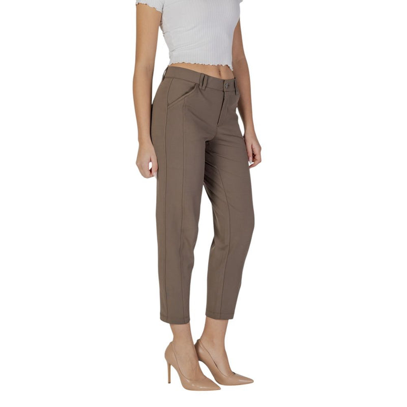 Street One Brown Polyester Pant - Model 378677