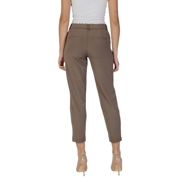 Street One Brown Polyester Pant - Model 378677