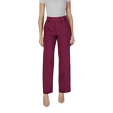 Street One Purple Viscose Pant - Elegant High-Waisted Trousers