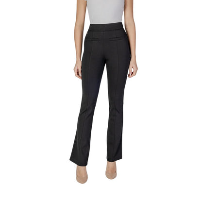 Stree One Zwarte Viscose Skinny Broek