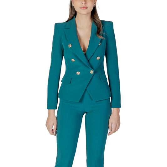 Rinascimento Zwarte Polyester Blazer
