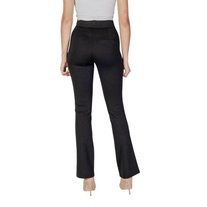 Stree One Zwarte Viscose Skinny Broek
