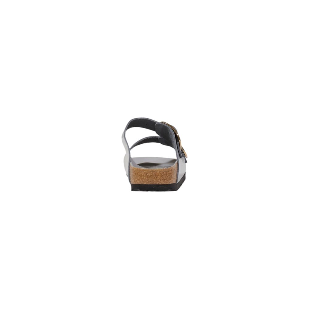 Birkenstock Arizona Big Buckle Gray Leather Sandals - EU36/US6