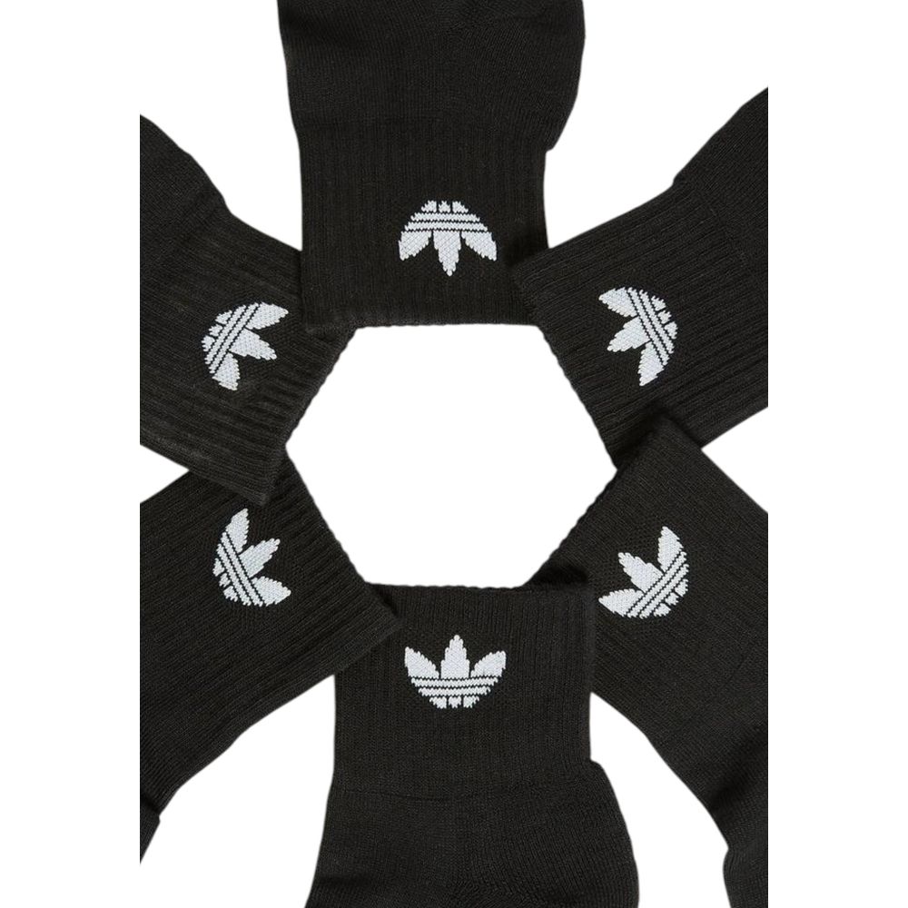 Chaussette en coton noir Adidas