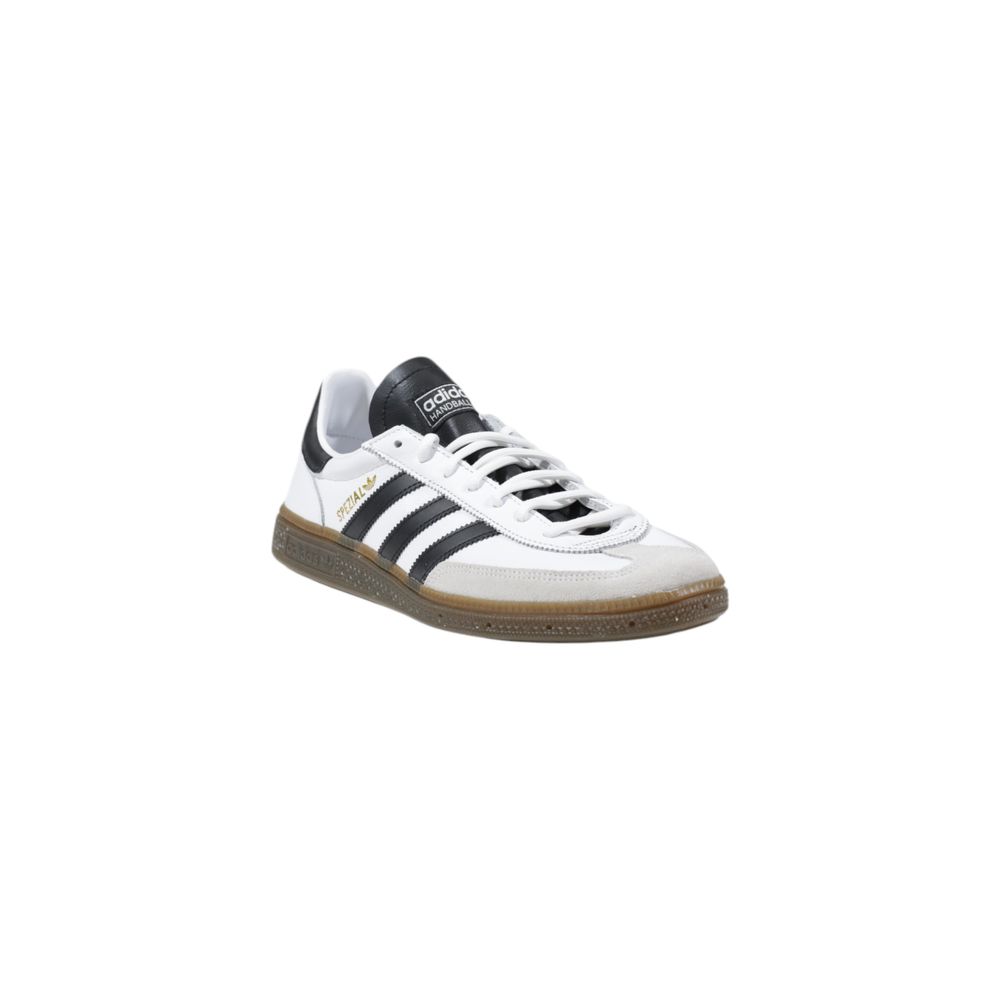 Baskets en cuir noir et blanc Adidas