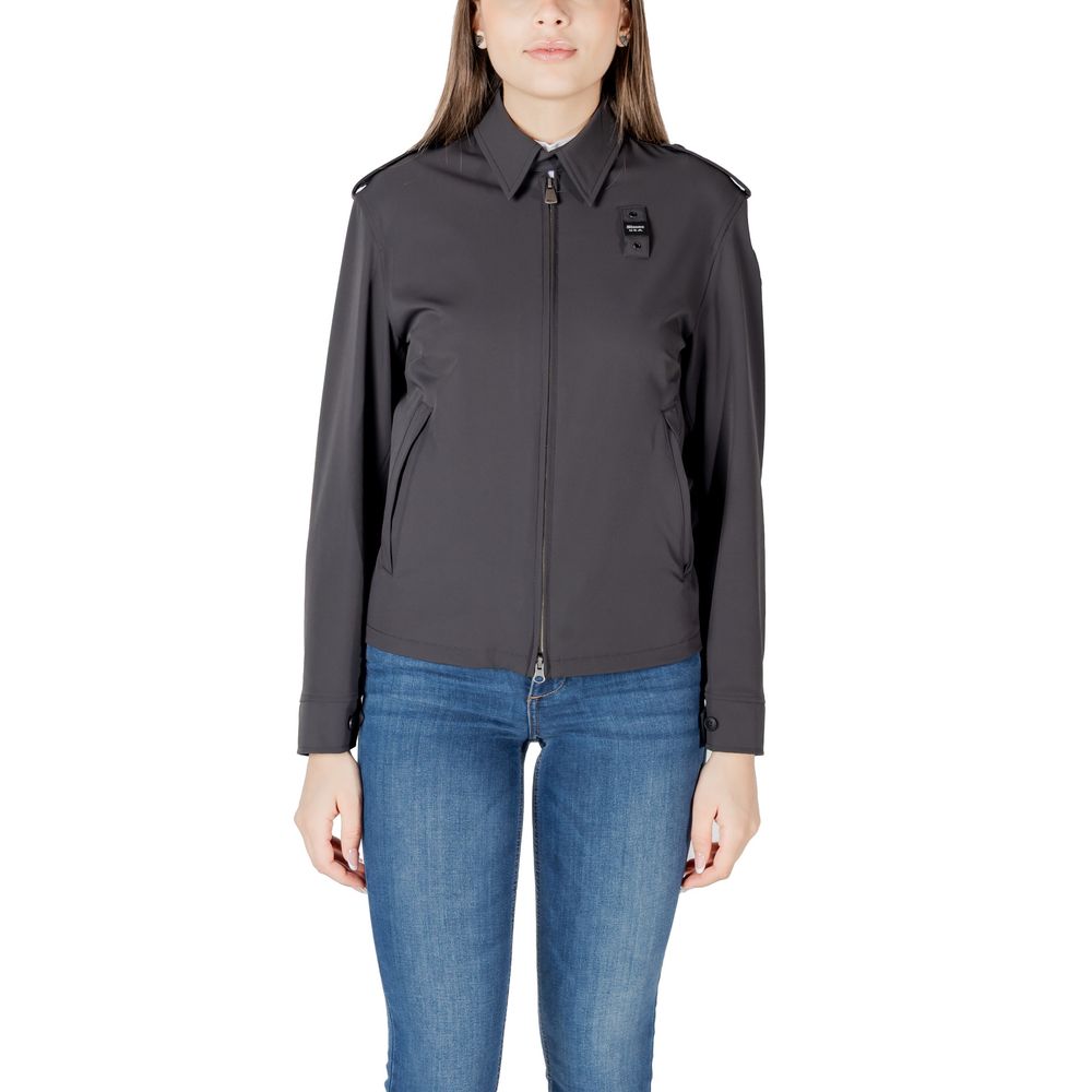 Blauer FLAVIA Black Polyamide Jacket - Stylish & Functional