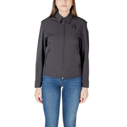 Blauer Black Polyamide Jackets & Coat