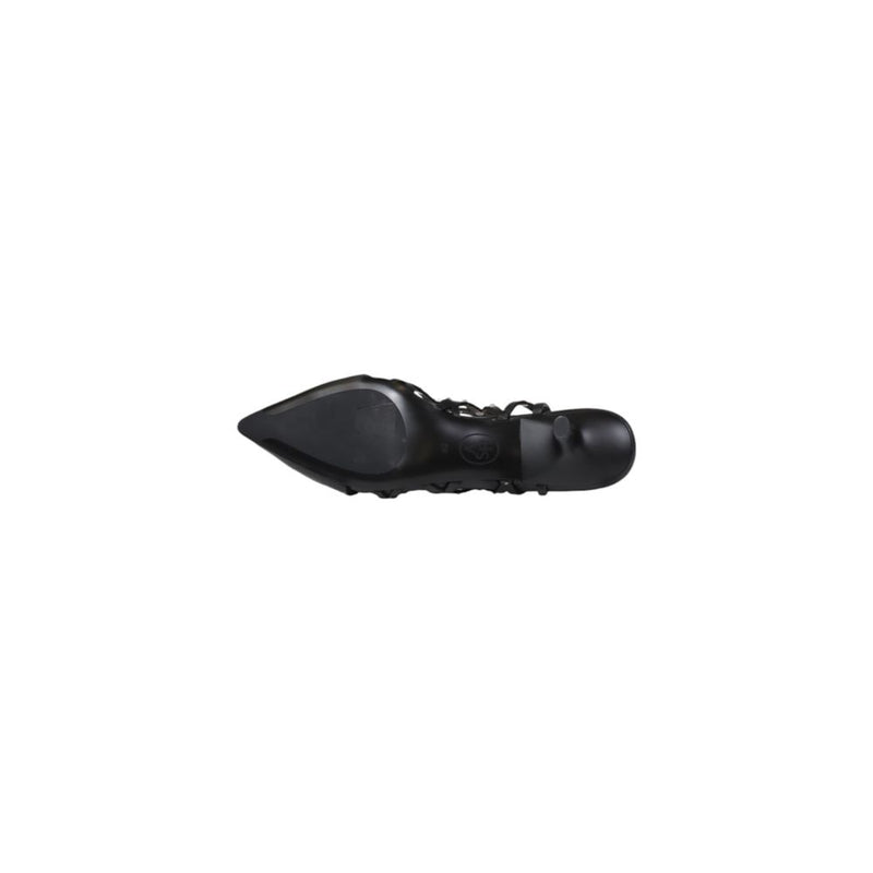 ASH S25-BIZARRE01 Black Leather High Heel Shoes