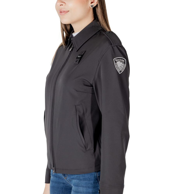 Blauer FLAVIA Veste Noire en Polyamide - Élégante et Fonctionnelle