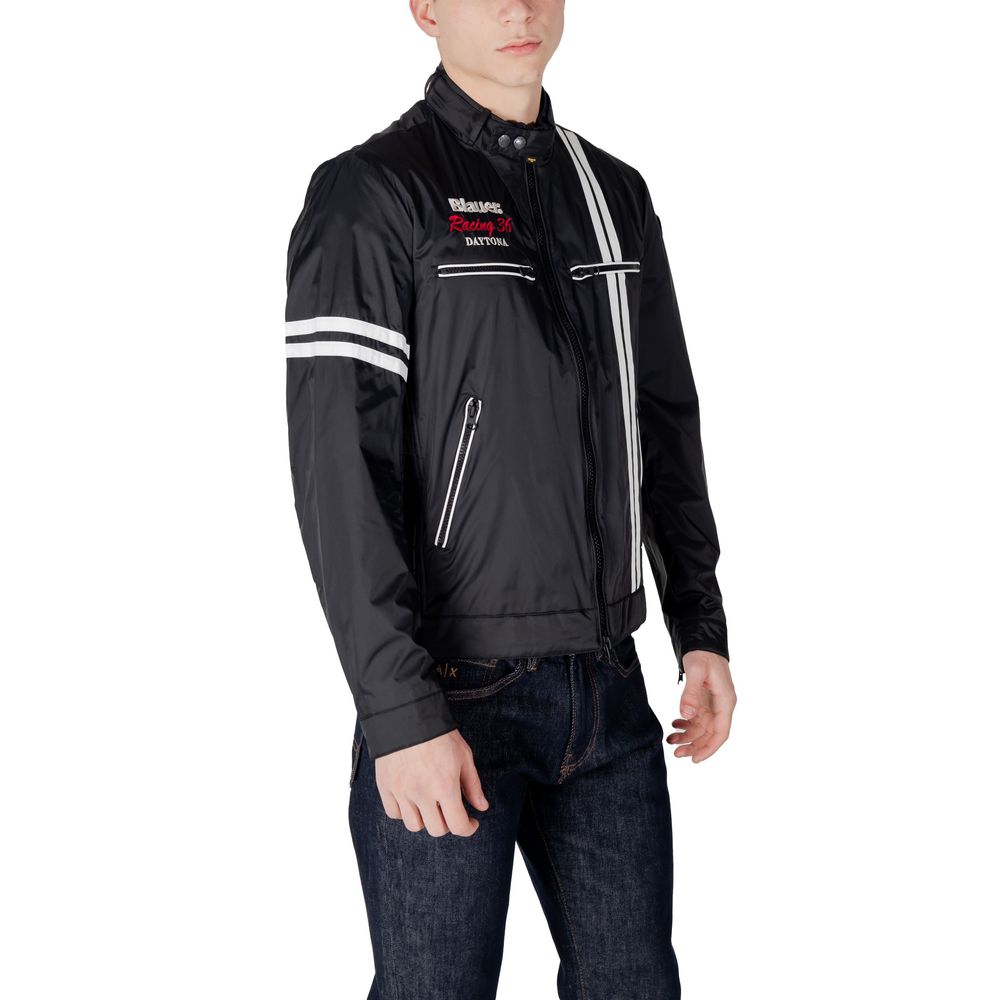 Blauer CHELLMAN 25SBLUC01576 Veste Noire en Polyamide