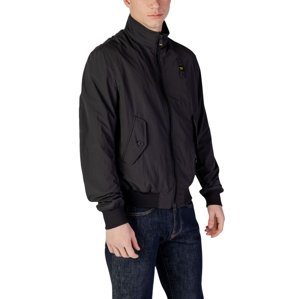 Blauer Vestes et manteaux en polyamide noir