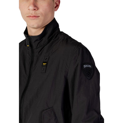 Blauer Vestes et manteaux en polyamide noir