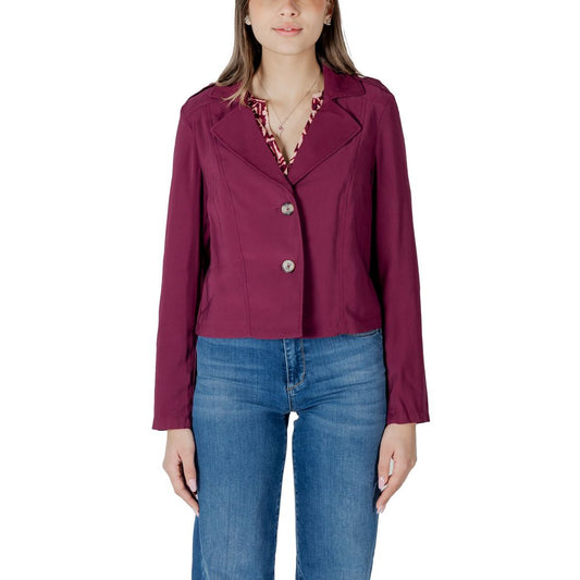 Stree One paarse viscose parka