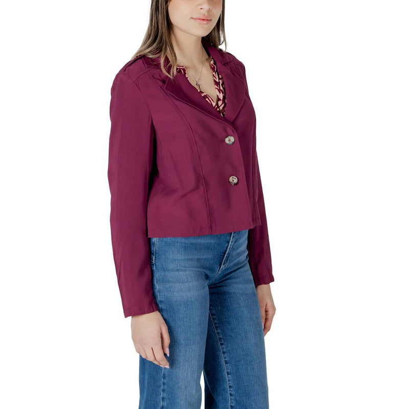 Parka Viscose Violet Street One - Vêtements Femme Élégants