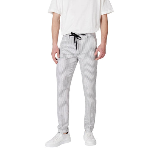 Pantalon en lin noir de Gianni Lupo
