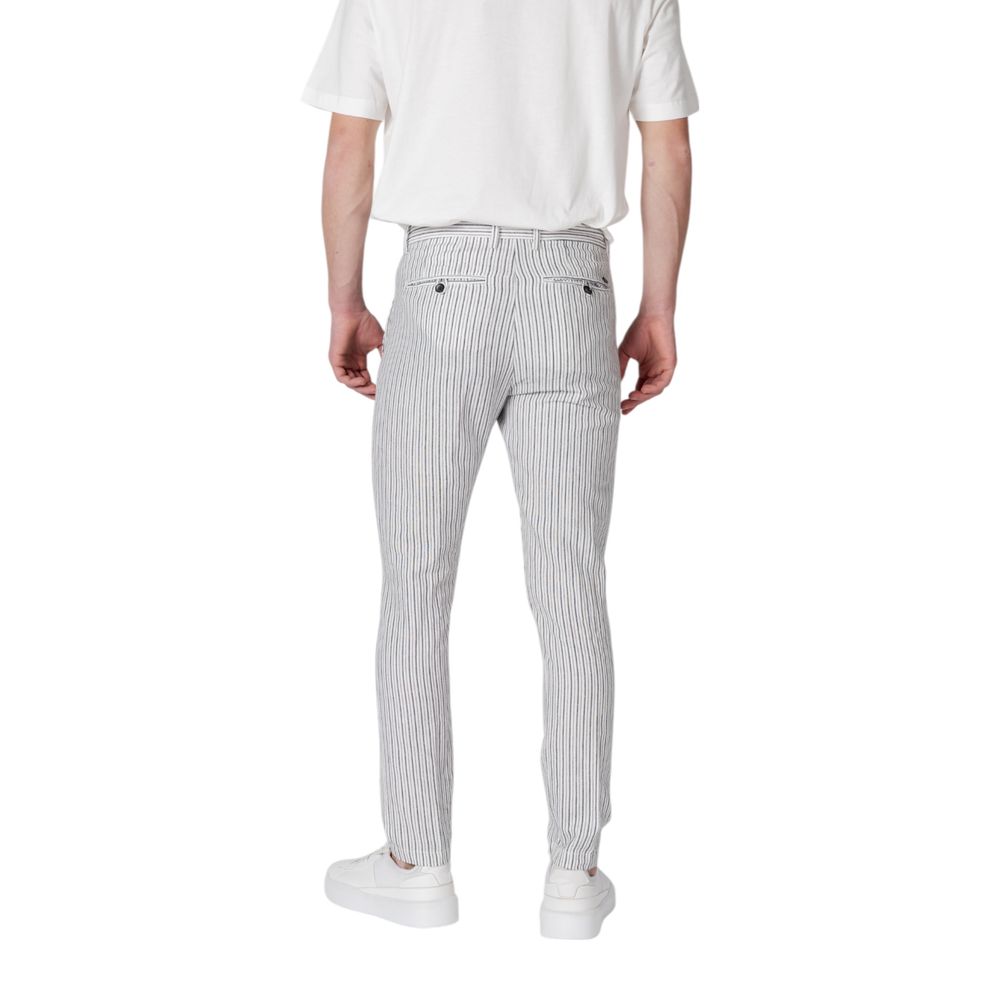 Pantalon en lin noir de Gianni Lupo