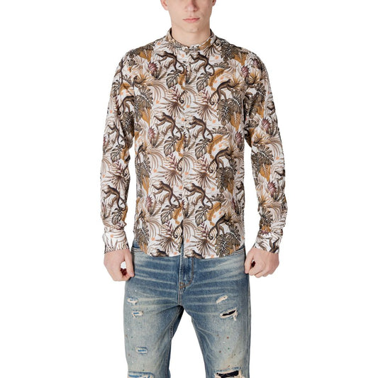Chemise en coton blanc de Gianni Lupo