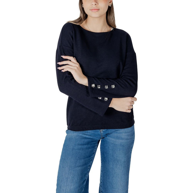 Street One Women's Blue Polyester Sportswear Sweater Model 322791