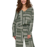 Jacqueline De Yong JDYTROYA LIFE Blouse Verte en Viscose