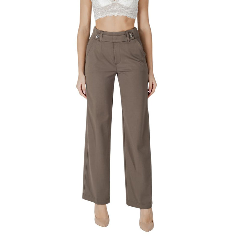 Street One Brown Viscose Pant - Stylish & Comfortable Trousers