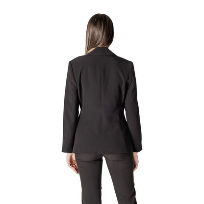 ICHI Zwarte Polyester Blazer