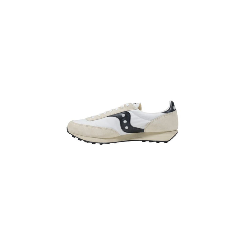Saucony Trainer 80 Sneakers en Cuir Noir et Blanc pour Hommes
