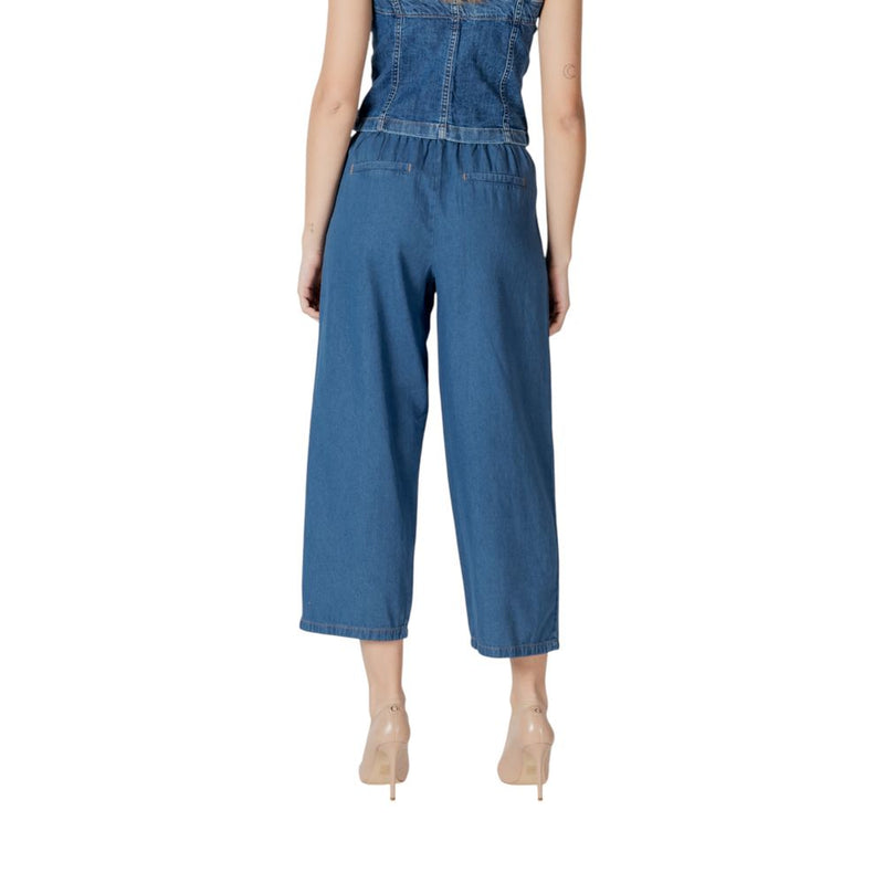 ICHI IHARCHER PA 20122390 Jeans en Coton Bleu pour Femmes