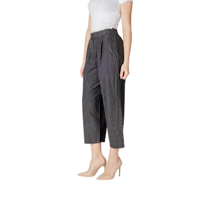 ICHI IHARCHER PA 20122390 Jeans Denim Noir en Coton