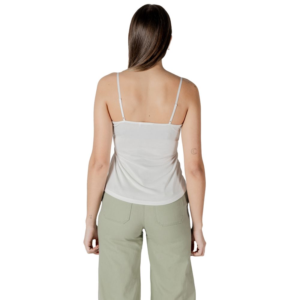 Morgan De Toi 242-BETINA Women's White Modal Tank Top