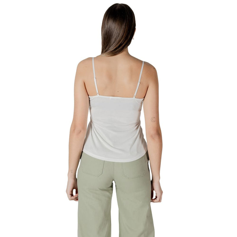 Morgan De Toi 242-BETINA Women's White Modal Tank Top