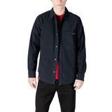 Chemise en Coton Noire Calvin Klein Jeans - Modèle REGULAR CHAMBRAY